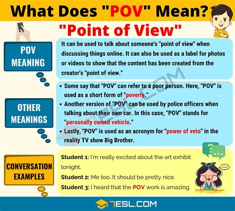 meaning of pov in porn